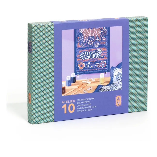 Atelier 10 - Peinture sur soie