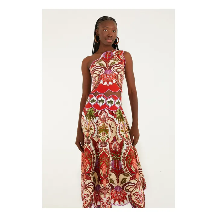 Jupe Odara Lin | Rouge- Image produit n°2