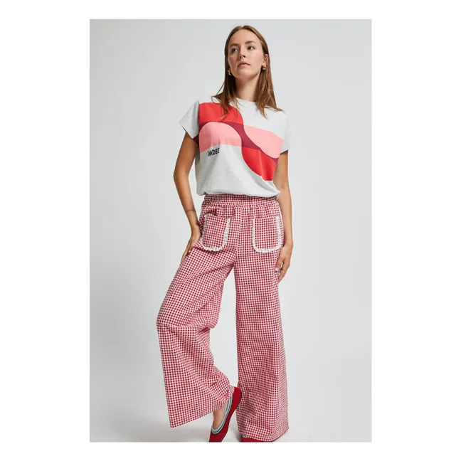 Pantalon Vanuatu Vichy | Rouge