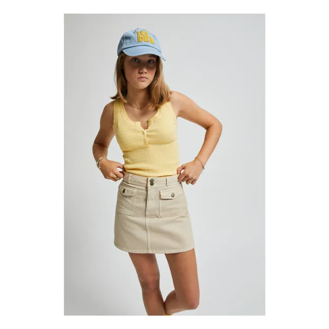 Camiseta de tirantes Volga | Amarillo