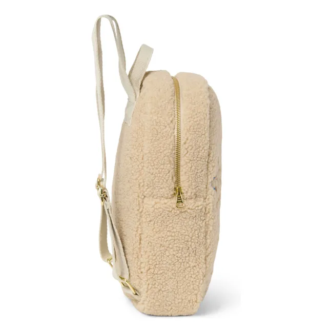 Flower Heart backpack | Beige