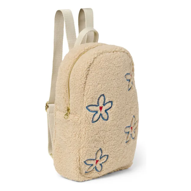 Flower Heart backpack | Beige