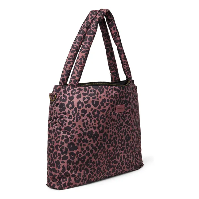 Leopard diaper bag | Red