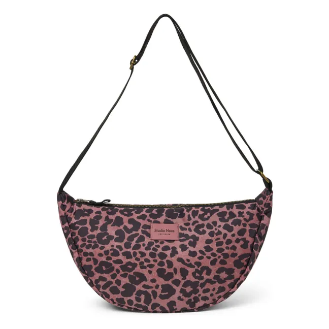 Bolso banana leopardo | Rojo