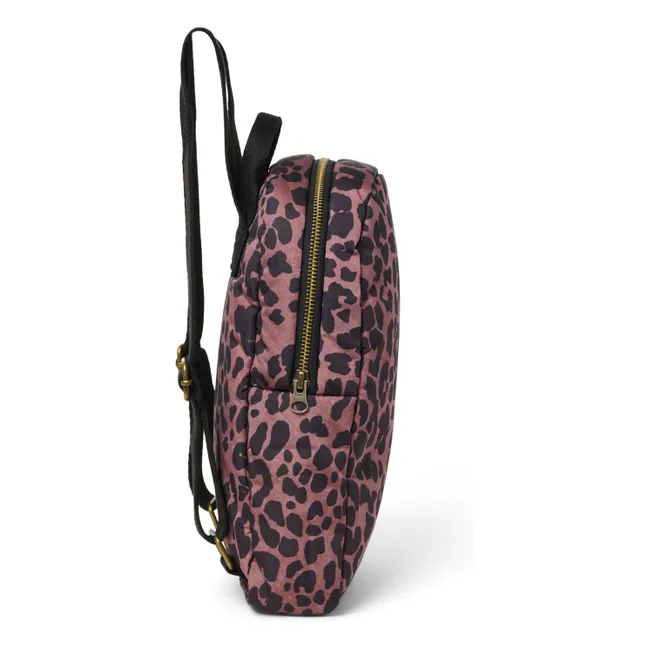 Leopard backpack | Red