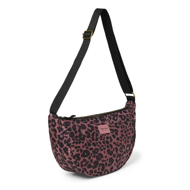 Leopard fanny pack | Red