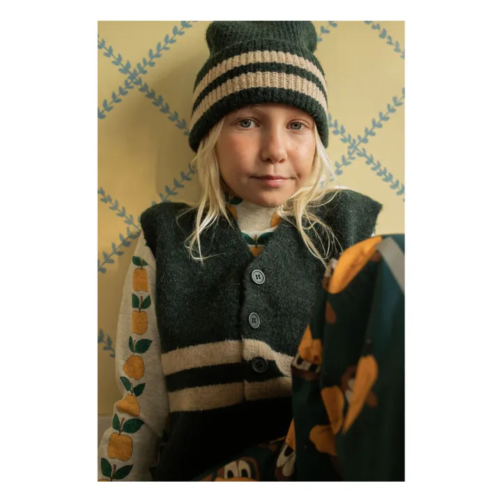 Bonnet Rayé | Vert- Image produit n°3