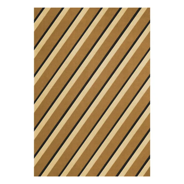 Wool carpet Diagonal,Tekla Evelina Severin | Sand