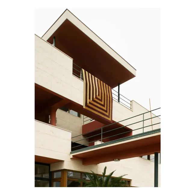 Wool rug Labyrith,Tekla Evelina Severin | Sand