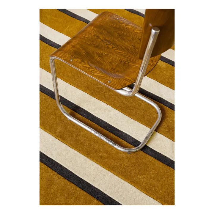 Alfombra de lana Diagonal,Tekla Evelina Severin | Arena- Imagen del producto n°3