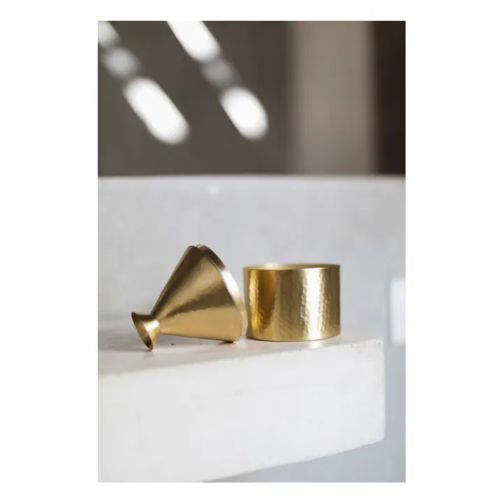 Bougie Tajine Maillechort - Forêt de Sapin- Image produit n°5