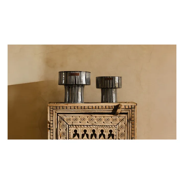 Bougie Coupe Zébré - Mandarin Majorelle- Product image n°1