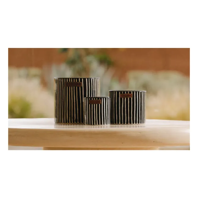 Zebra candle - Mandarine Majorelle