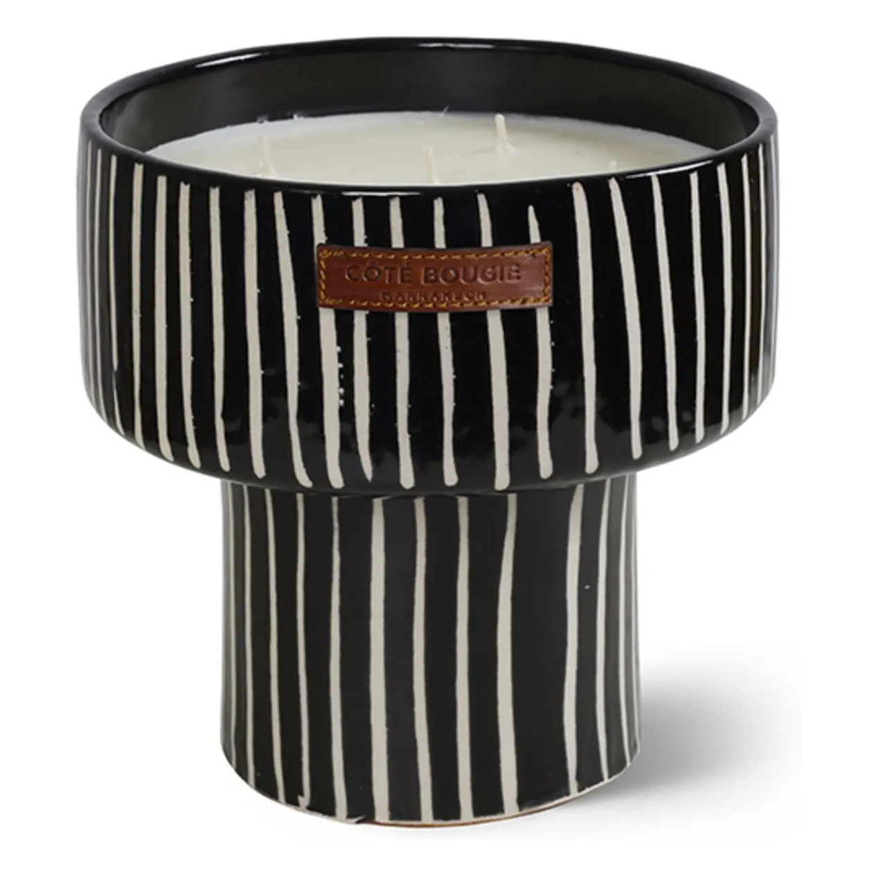 Côté Bougie Untinted Bougie Coupe Zébré - Mandarin Majorelle