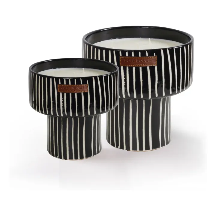 Bougie Coupe Zébré - Mandarine Majorelle- Image produit n°3