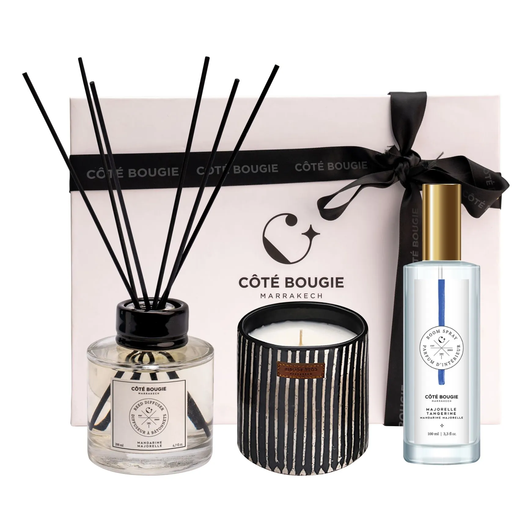 Côté Bougie Untinted Signature Gift Set - Mandarin