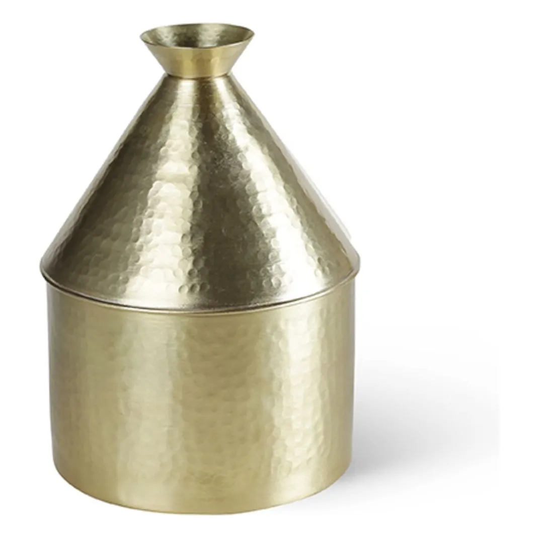 Côté Bougie Untinted Candle Tajine Maillechort - Fir Forest