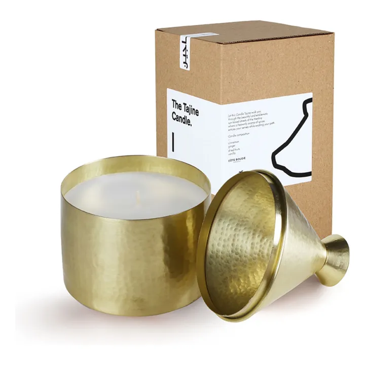 Bougie Tajine Maillechort - Forêt de Sapin- Image produit n°6