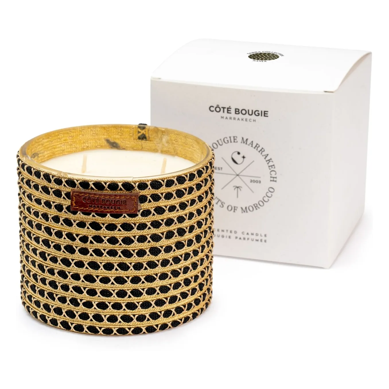 Côté Bougie Untinted Sabra Rania Candle - Incense