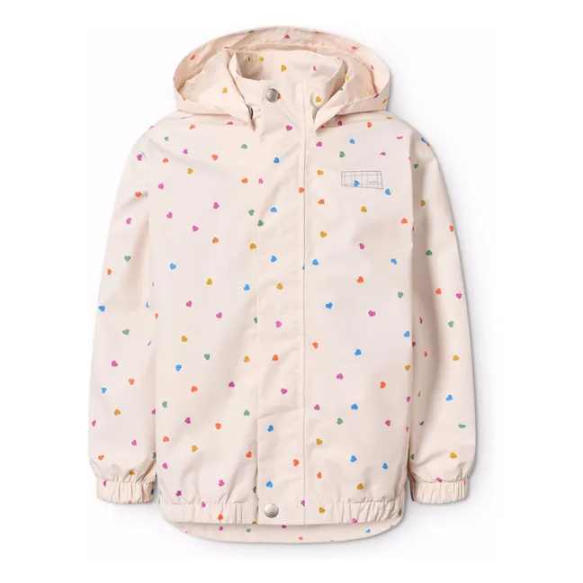 Veste de Pluie Waiton Cœurs Fibres Recyclées | Rose pâle