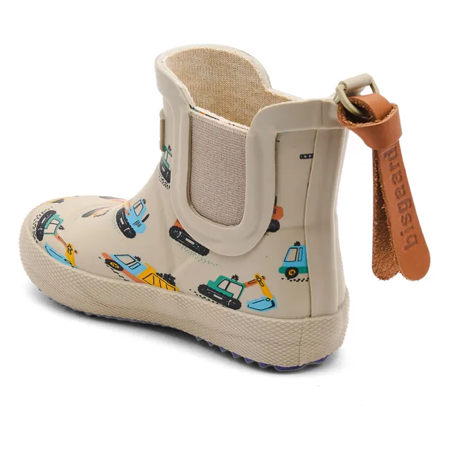 Camiones con botas de lluvia | Beige