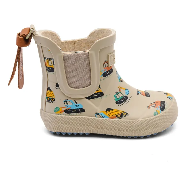 Camiones con botas de lluvia | Beige