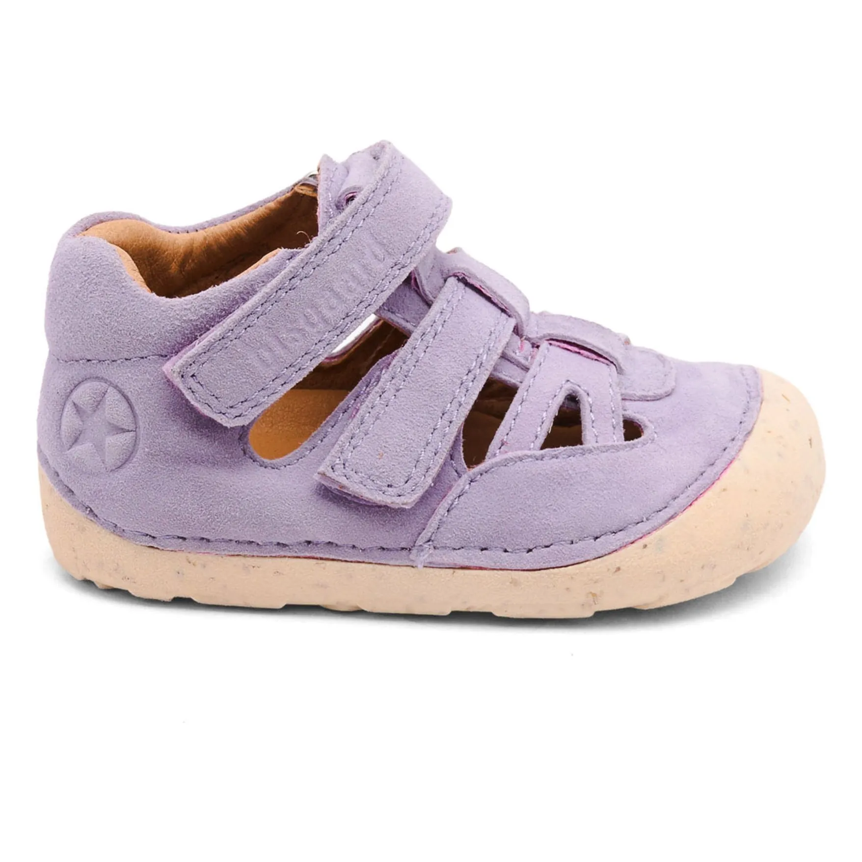 Bisgaard Mauve Scratch Sandals