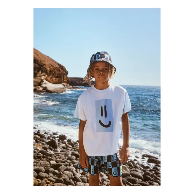 Bob Niks Smiles Carreaux | Bleu