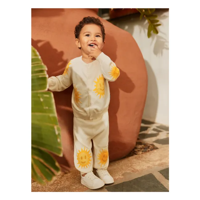 Jogger Sol Soleil Coton Bio | Ecru