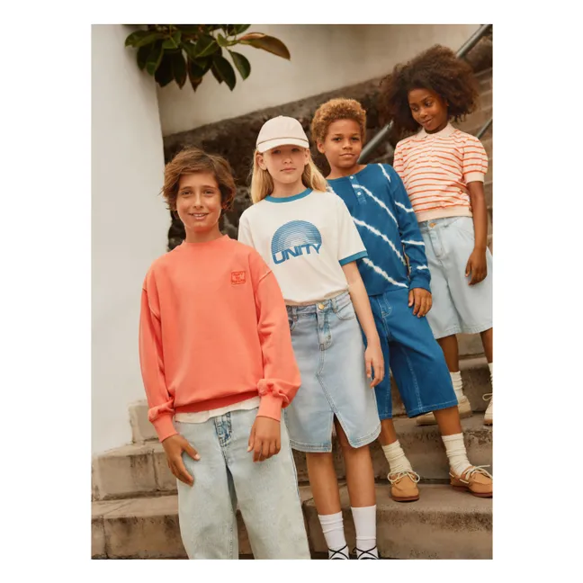Sweat Magni Coton Bio | Corail