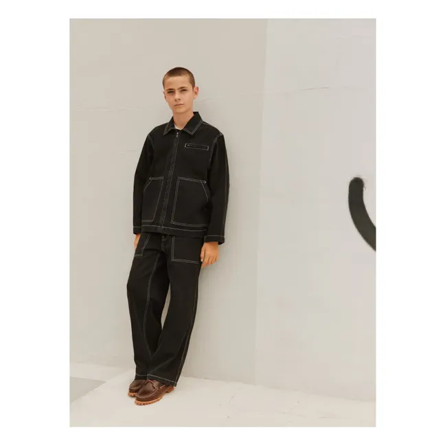 Jean Alton Coton Bio | Denim noir