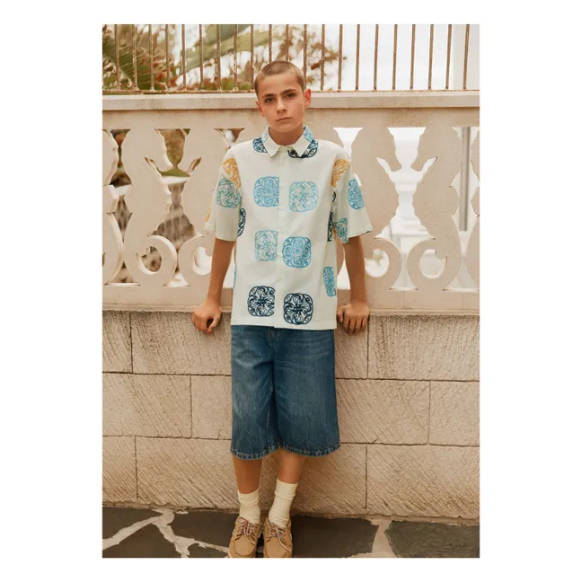 Alphie Denim Bermuda Organic Cotton | Blue