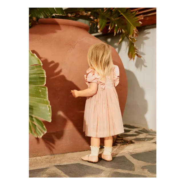 Cheyanne Ruffle Dress | Pale Pink