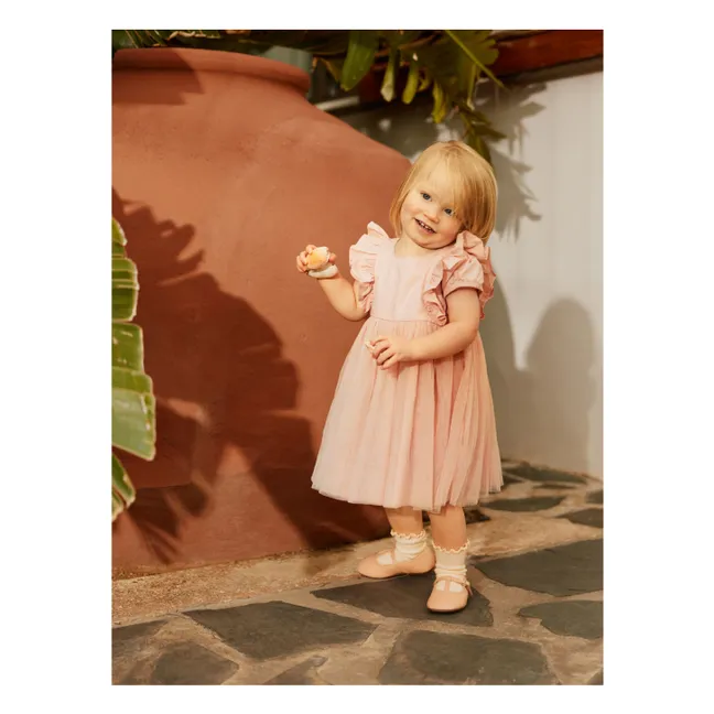 Vestido Cheyanne Ruffle | Rosa Pálido