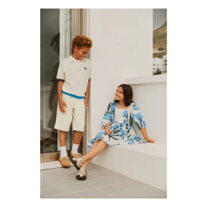 Polo Brooks de algodón orgánico | Crudo- Imagen del producto n°3