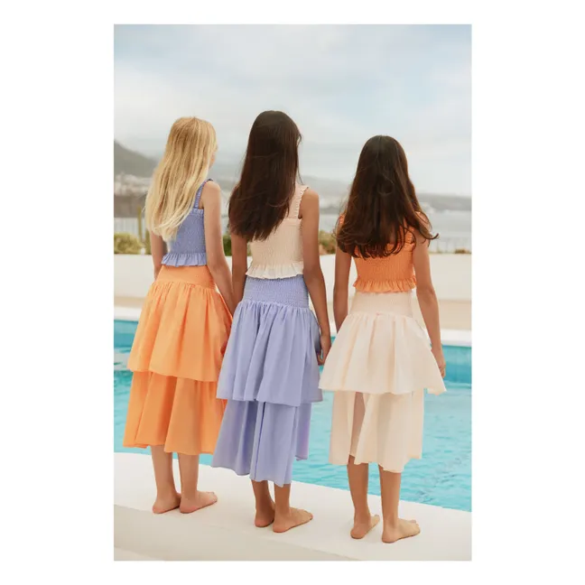 Ruffled skirt Brenna | Lilac