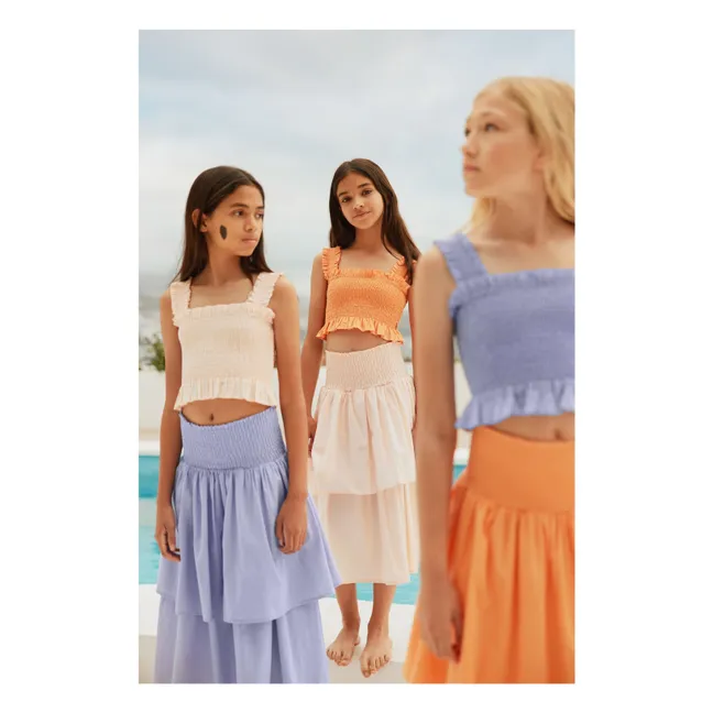 Volante Rolfia Top | Lila