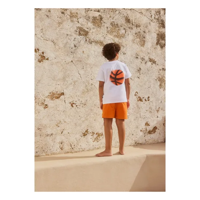 Badeshorts Niko Solid Recylcated Fibres | Orange