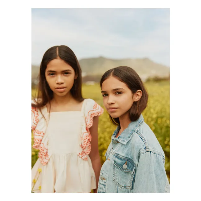 Top Volants Rosamond Conton Bio | Ivoire