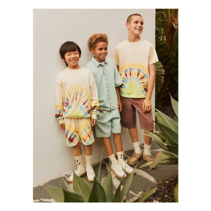 Avart Pantalones cortos vaqueros de algodón ecológico | Vaquero- Imagen del producto n°3