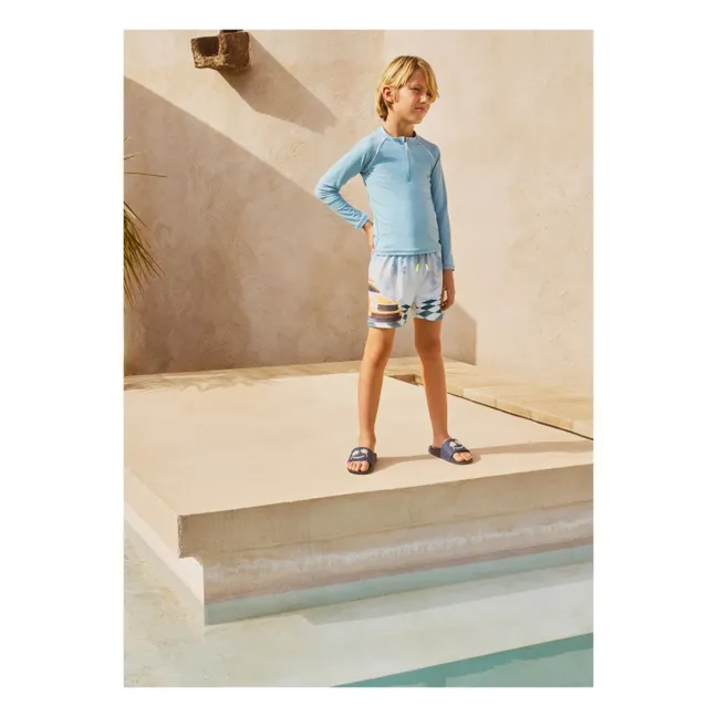 Sandales de Plage Zhappy Palm Smile | Bleu marine