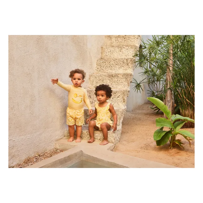Swimsuit Nalani Bananas Recycled Fibers | Yellow