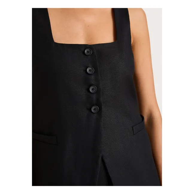 Chaqueta sin mangas Jackie | Negro