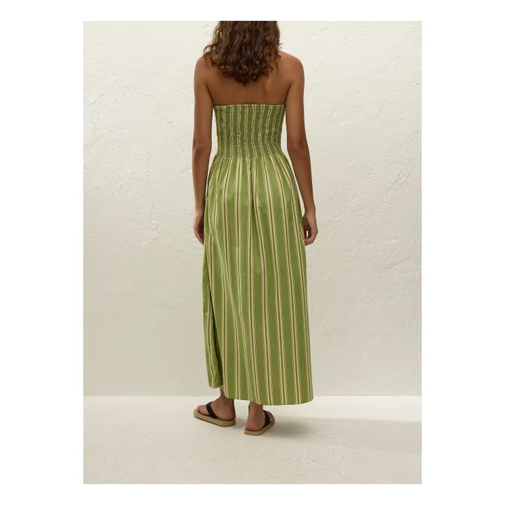 Robe Rayures Jamie | Vert- Image produit n°4