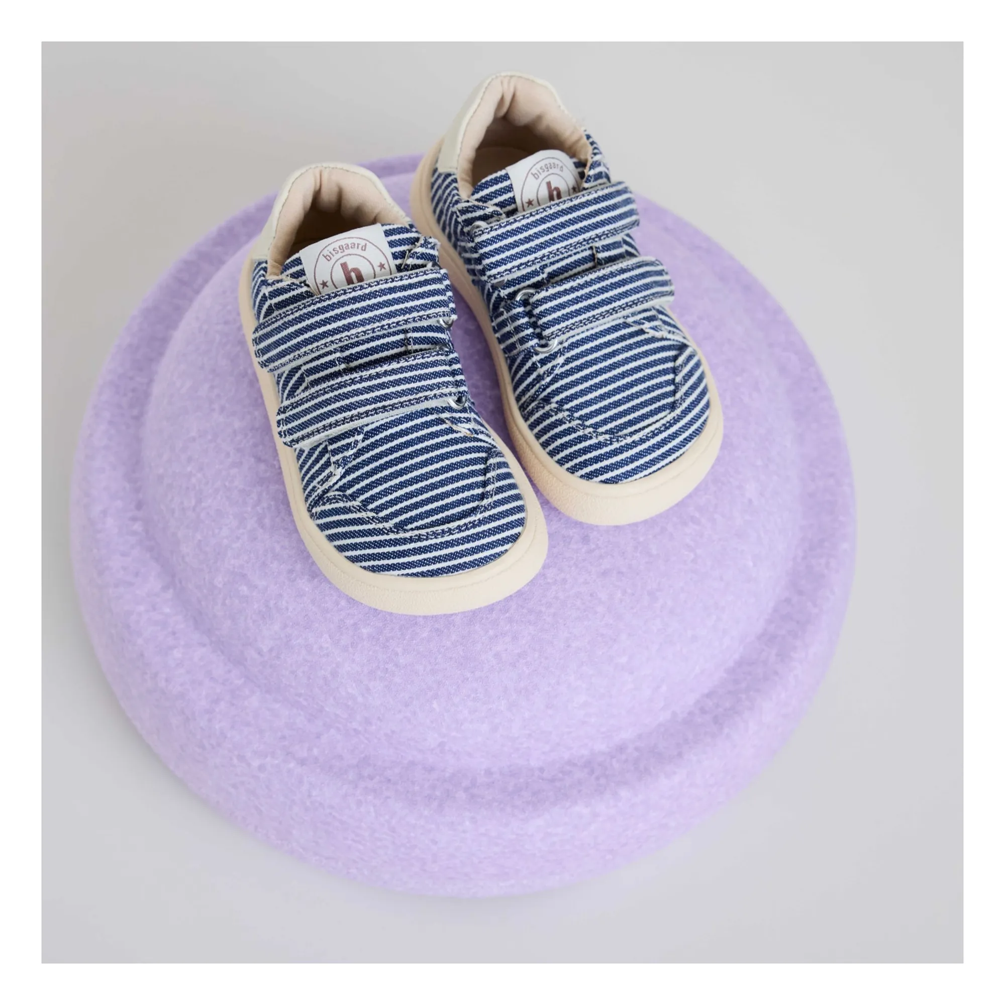 Baskets Scratchs Rayées | Bleu marine- Image produit n°1