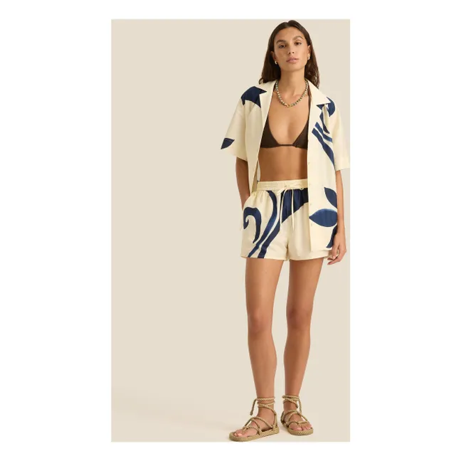 Chemise Margot Soie | Ecru