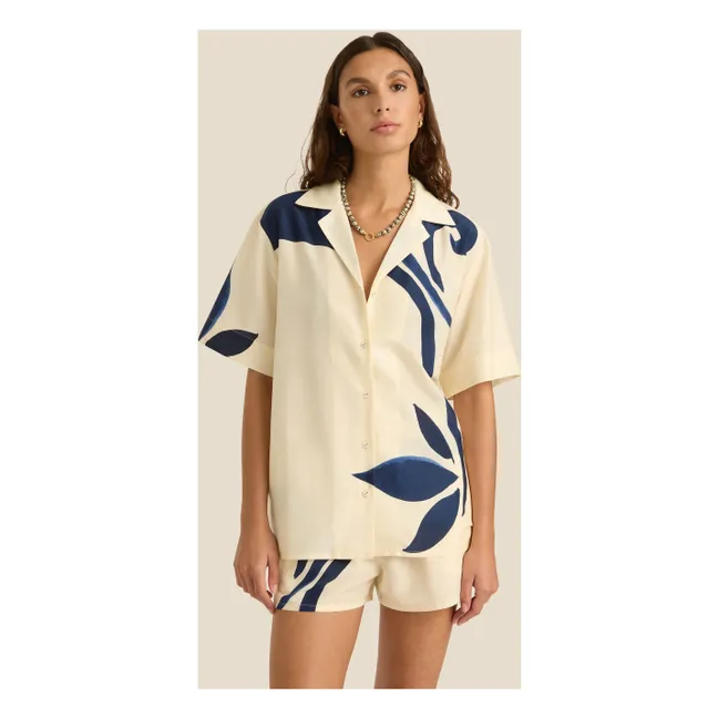 Chemise Margot Soie | Ecru