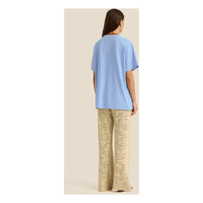 T-Shirt Le Marché | Bleu