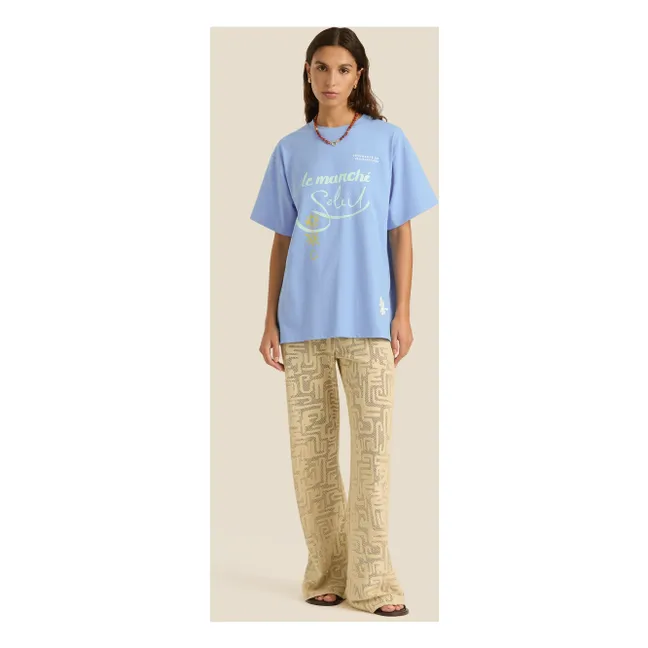 T-Shirt Der Markt | Blau