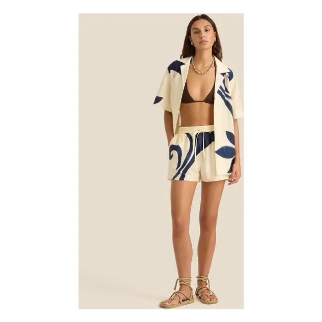 Short Dakota Soie | Ecru